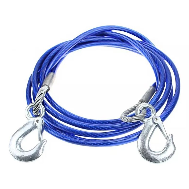 GENERICO - Cable De Remolque Linga De Amarre 4mts 5 Toneladas