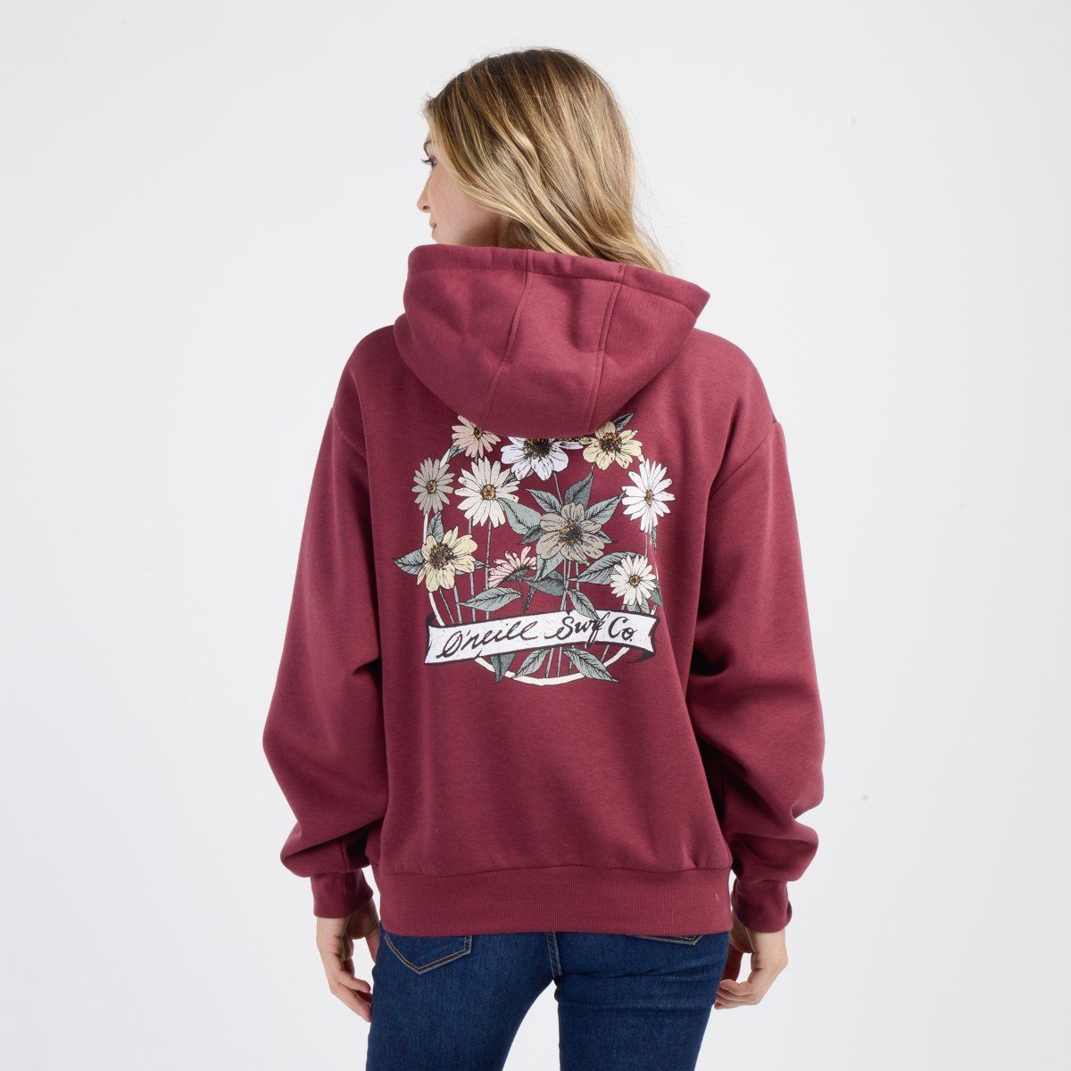 O'NEILL - POLERON BYRON HOODY  ROJO OSCURO