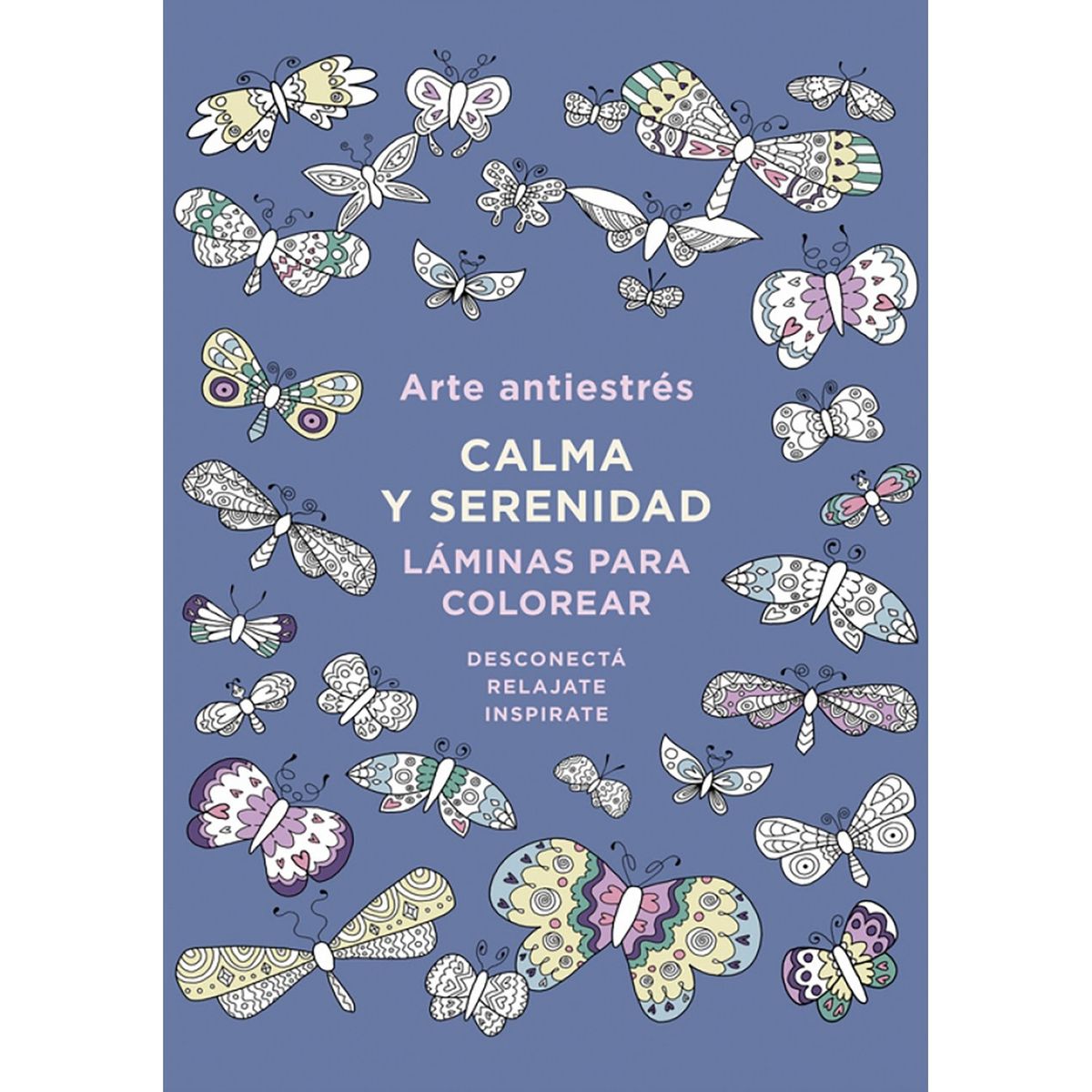 PENGUIN RANDOM HOUSE - Libro Arte Antiestrés: Calma Y Serenidad. Láminas Para Colorear