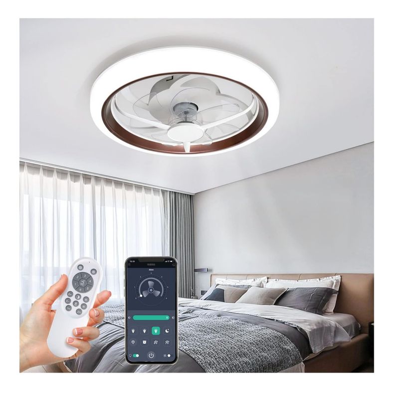 GENERICO - Lampara ventilador AeroGlow