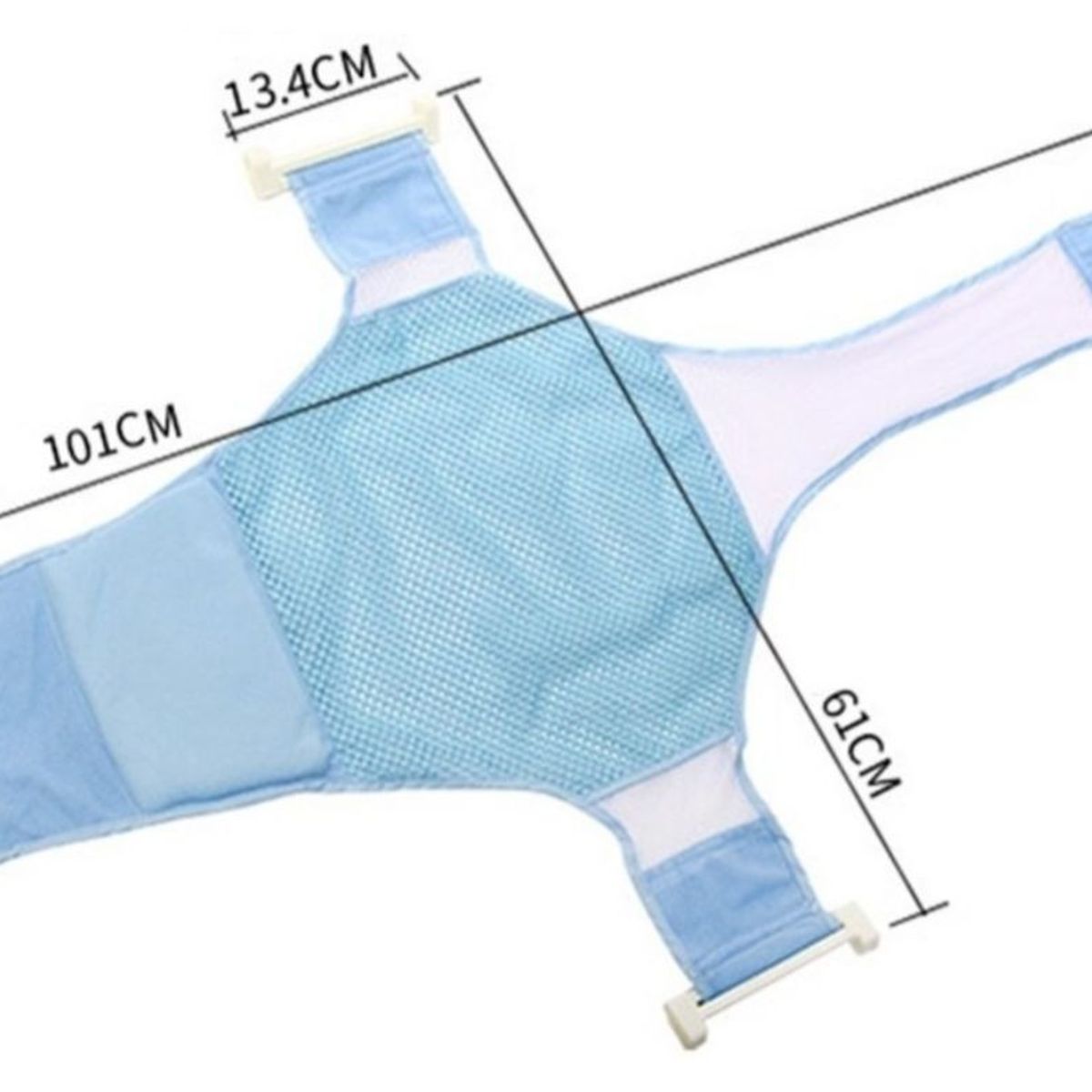 GENERICO - Hamaca Malla Para Bañera Tina De Bebe 4 Puntas