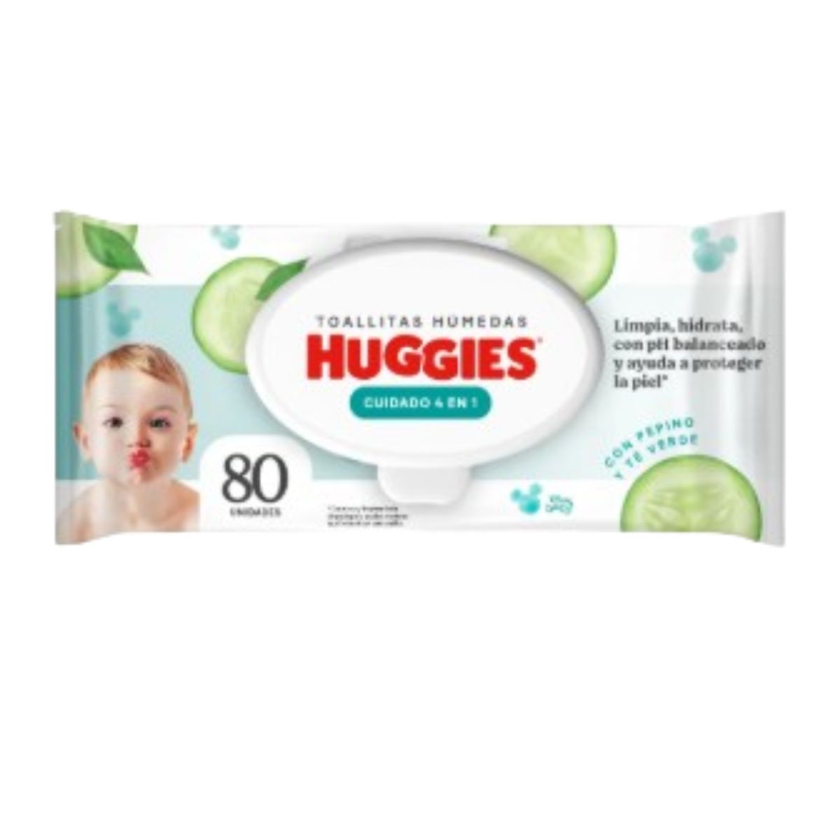 HUGGIES - Toallas Humedas Huggies Pack 12 Paquetes 80 und