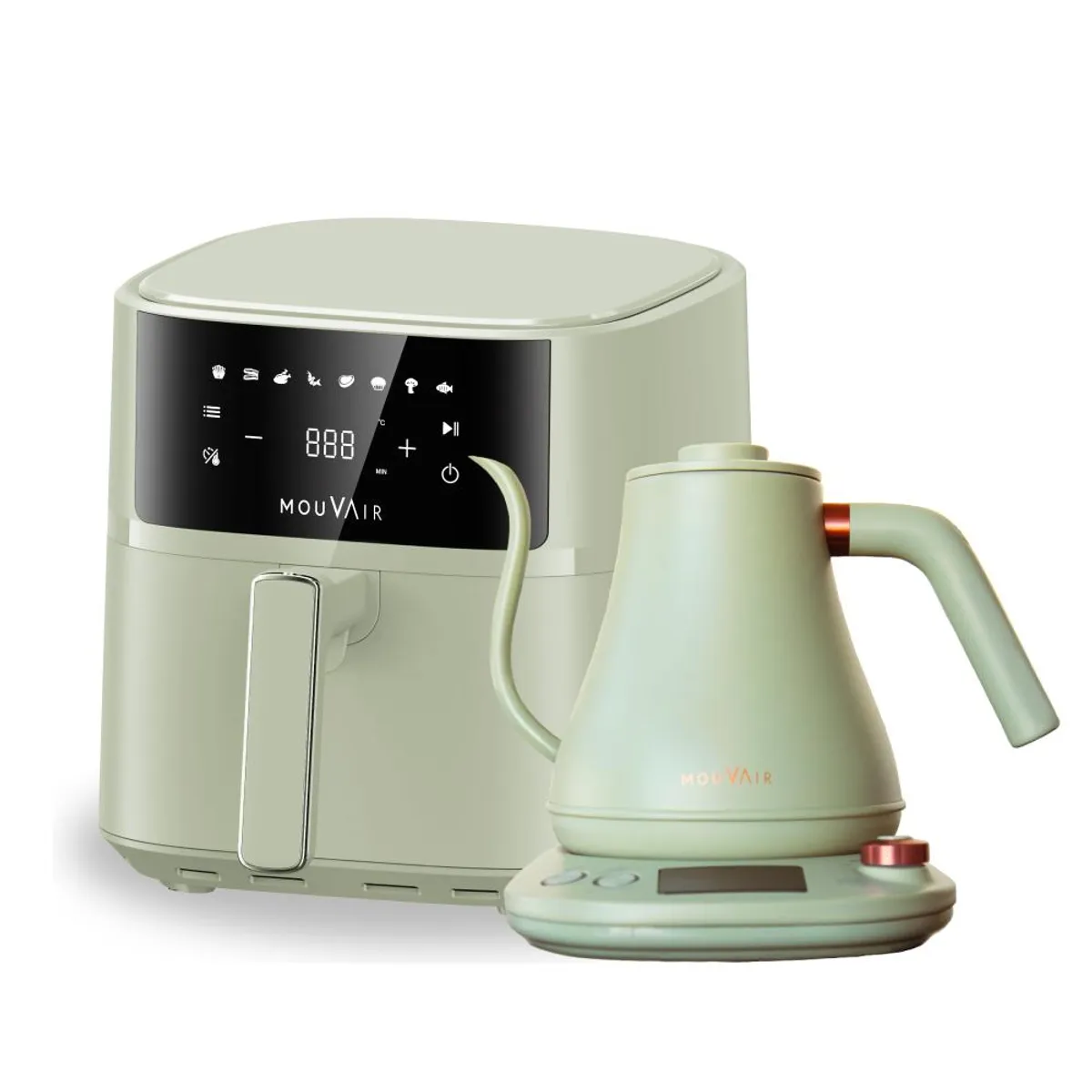 MOUVAIR - Freidora de Aire Mouvair Fry + Hervidor Swan