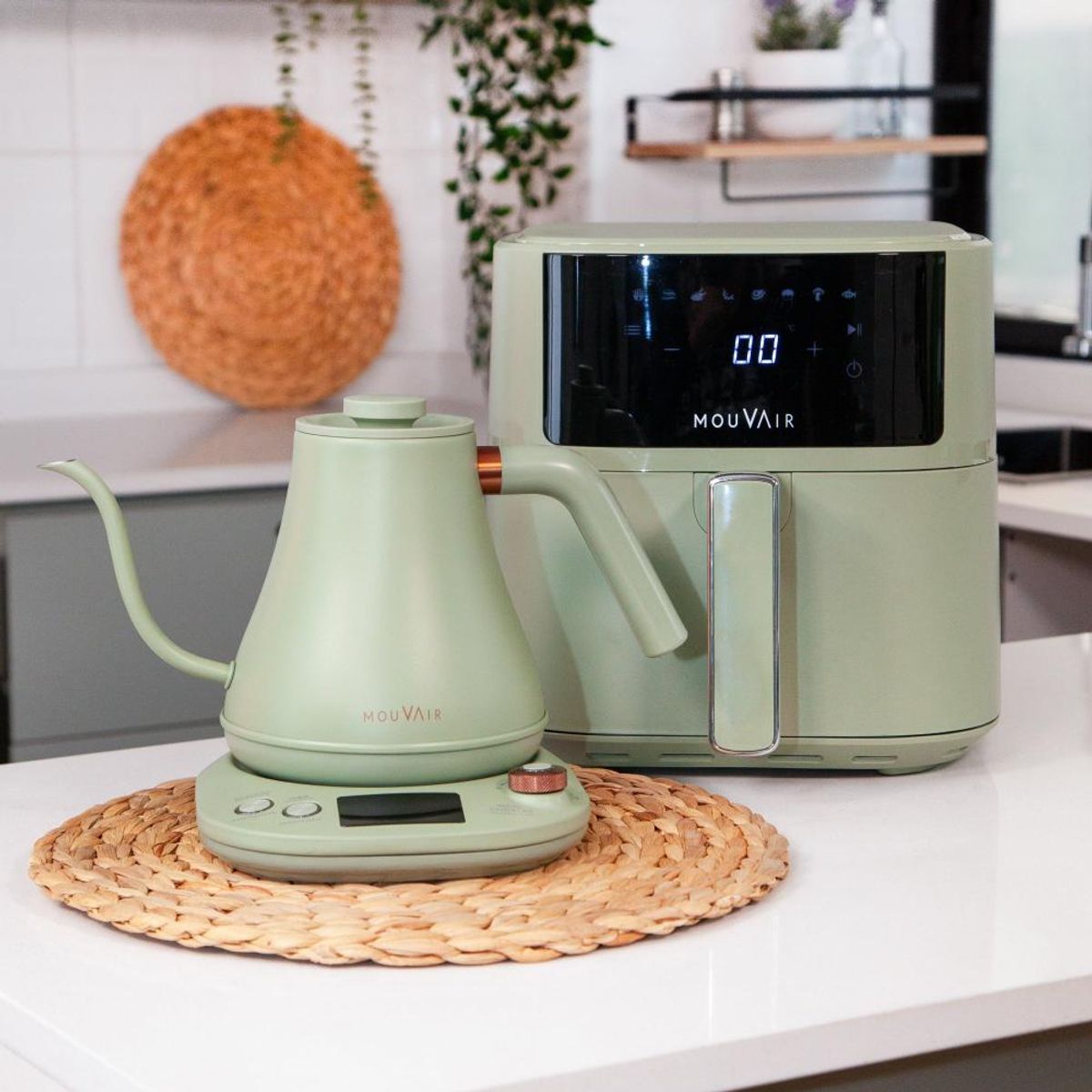 MOUVAIR - Freidora de Aire Mouvair Fry + Hervidor Swan