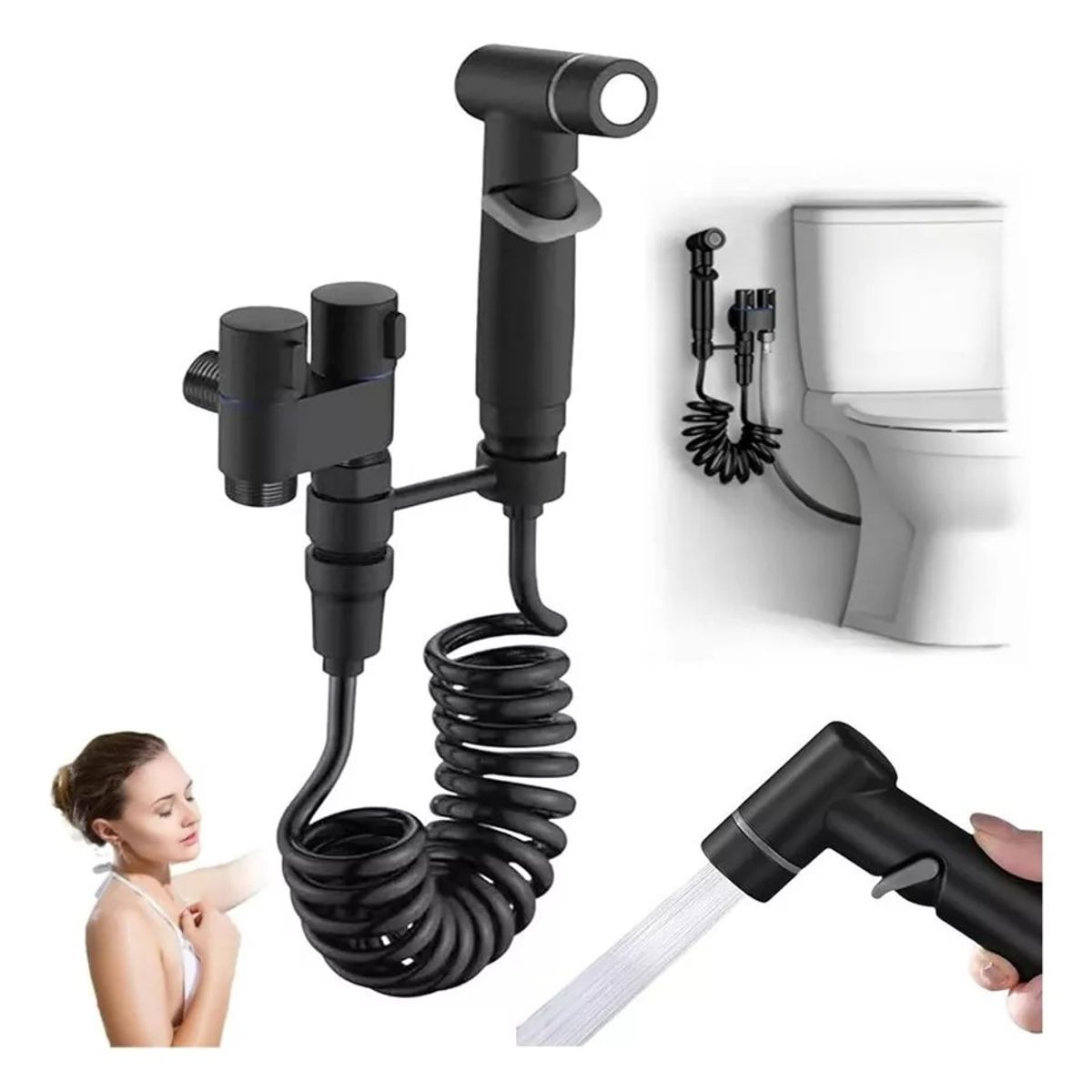 Ducha Bidet Arabe Acero Inoxidable Baño Wc Inodoro Durable, marca MUNDO MAGIA - Foto Principal