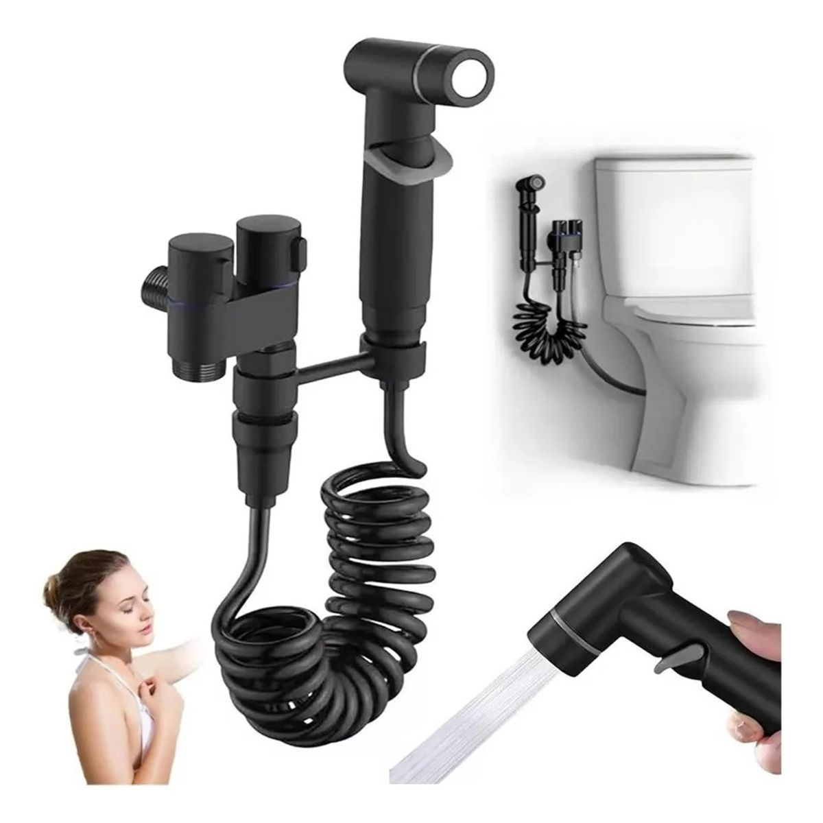 Ducha Bidet Arabe Acero Inoxidable Baño Wc Inodoro Durable, marca MUNDO MAGIA - Foto Principal