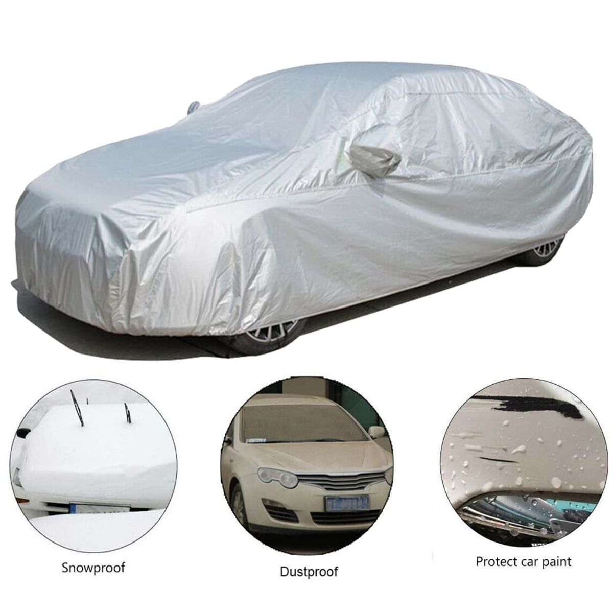 GENERICO - Funda Cobertor Impermeable para Auto XL