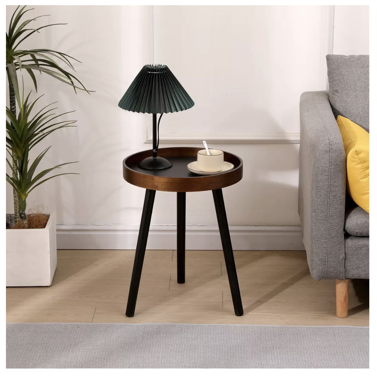 HOMER DESIGN - Mesa De Centro Lateral Living Vanguardia Metalico 40cm