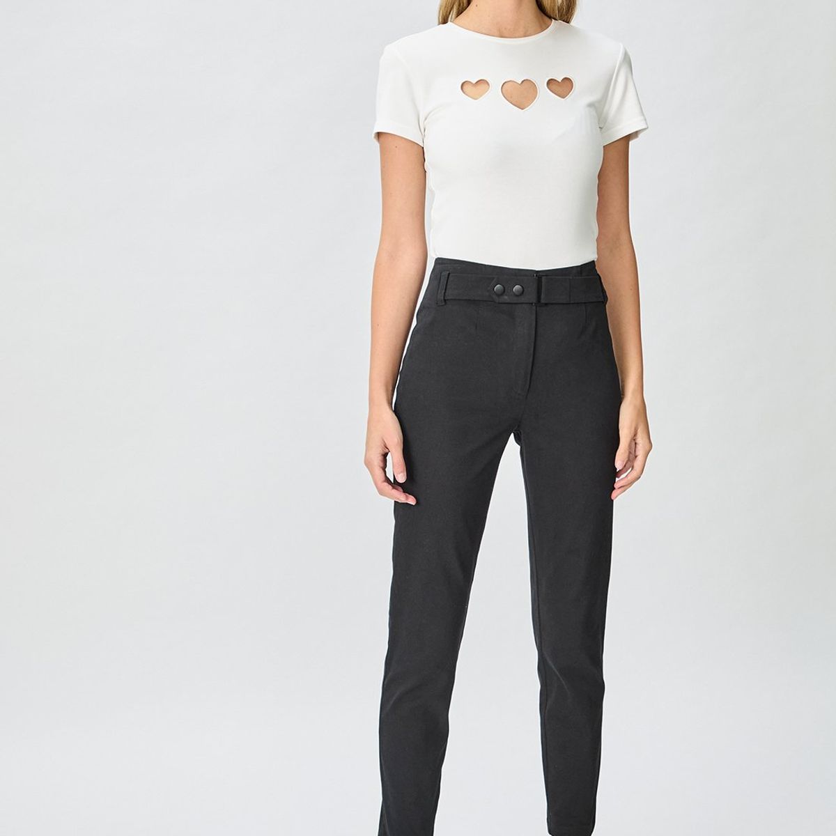 IO - Pantalon Negro Mujer Io