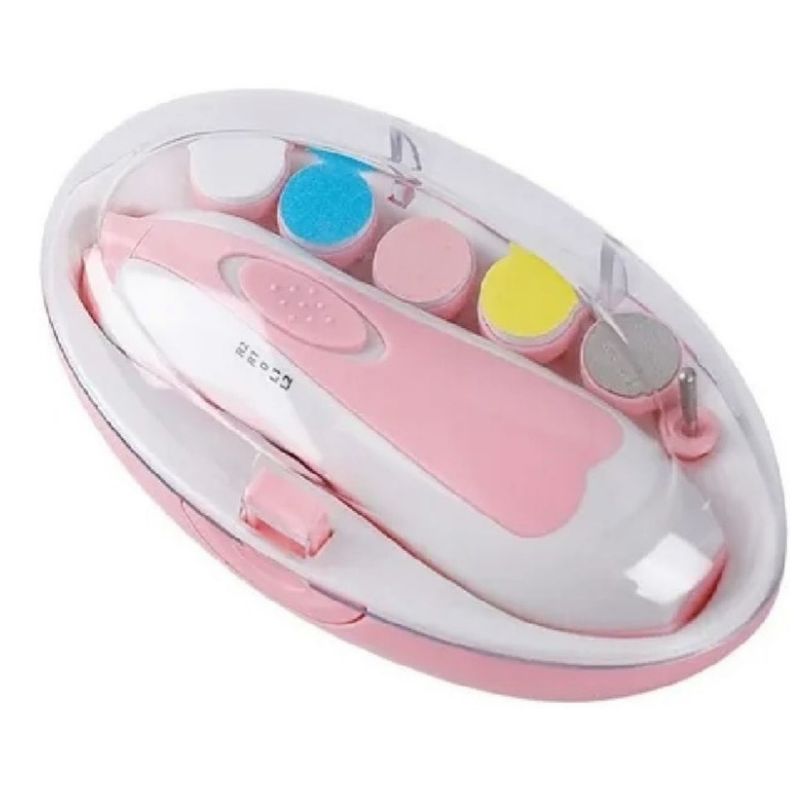 GENERICO - Lima Eléctrica Para Bebe Cortauñas Silencioso