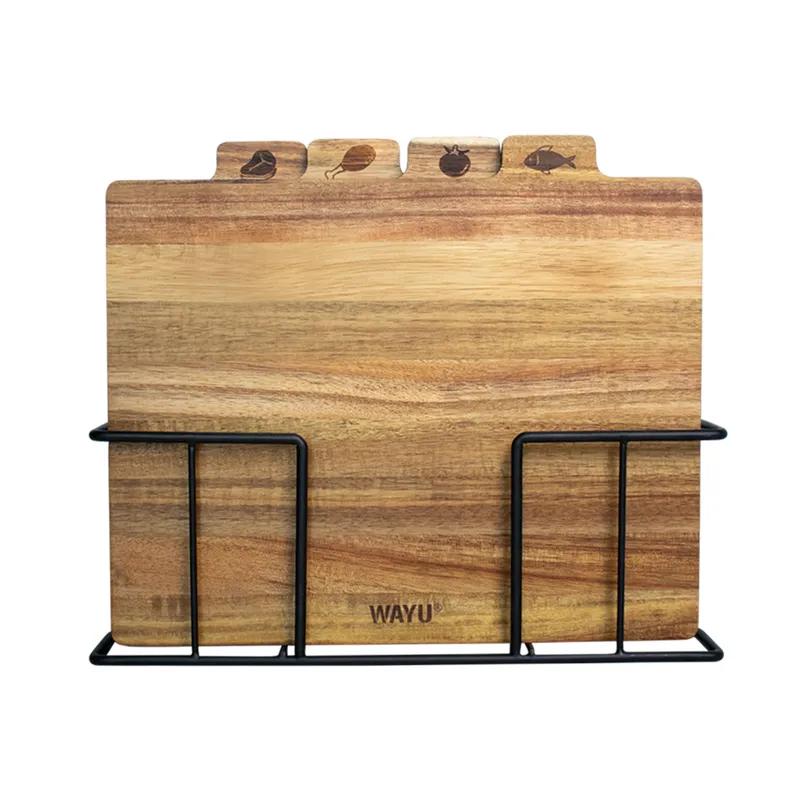 WAYU - Set 4 Tablas con rack Wayu