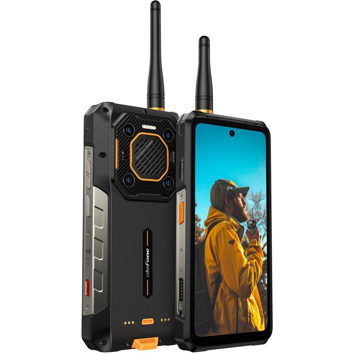 ULEFONE - Ulefone Armor 26 Ultra - Smartphone Rugerizado con Walkie-Talkie y Cámara de 200MP