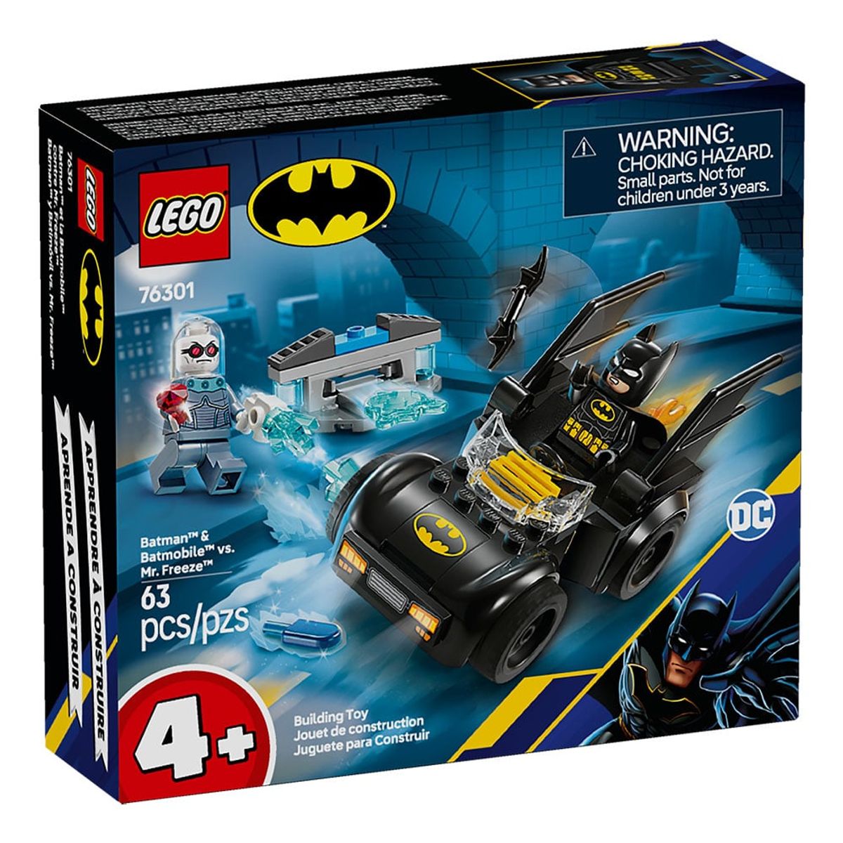 LEGO - LEGO Batman™ y Batimóvil vs. Mr. Freeze™ (76301)