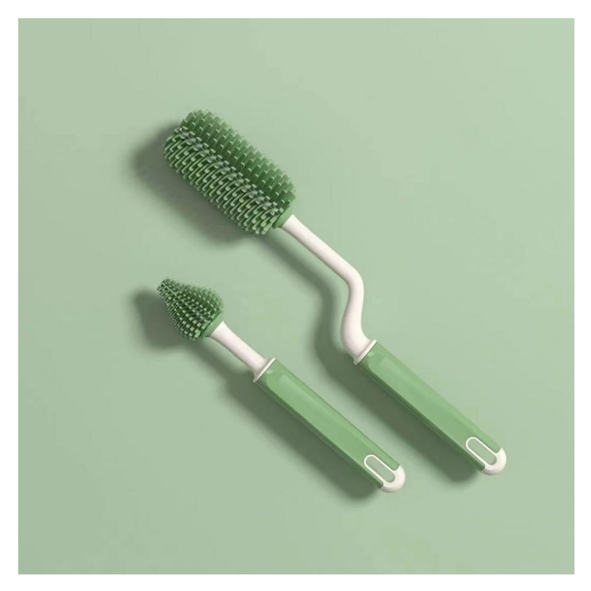 OEM - CEPILLO DE LIMPIEZA PARA BIBERONES  VERDE