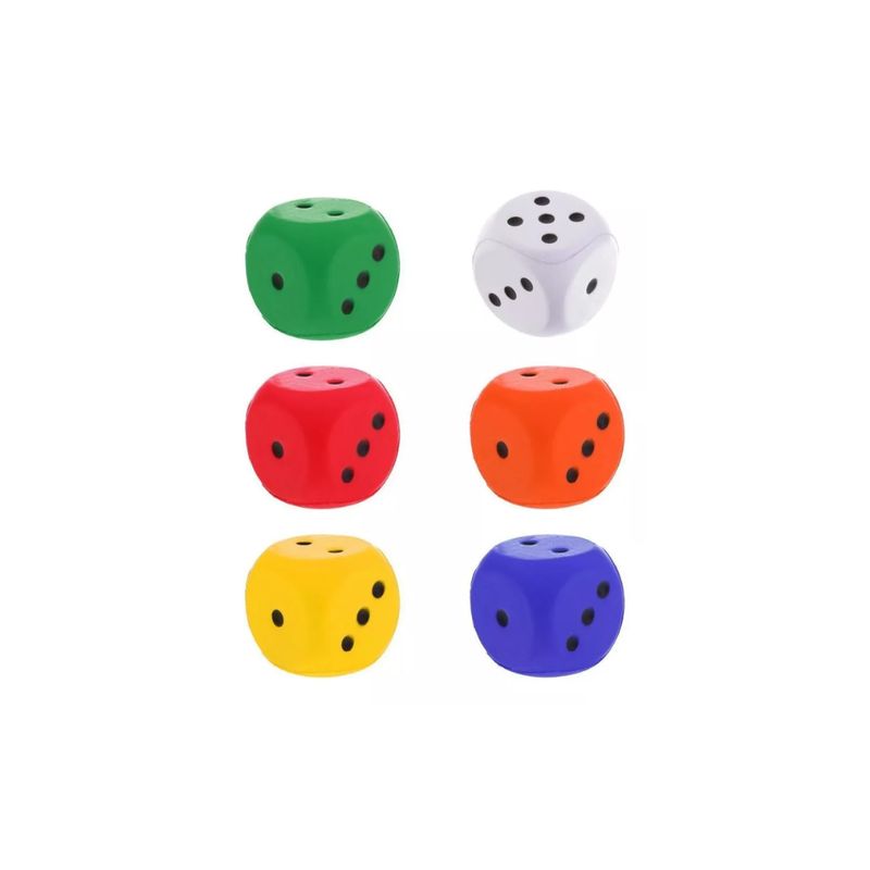 GENERICO - Set X6 Dados De Esponja Suave