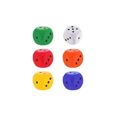 GENERICO - Set X6 Dados De Esponja Suave
