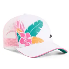 FORMULA 1 - Gorro PUMA Oficial GP Miami 2024 Blanco c/ Malla