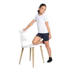 UNICO - Pack 3 Calza Short Corta escolar licra spandex 8-12 años