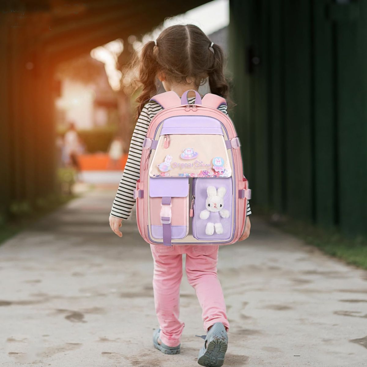 GENERICO - Mochila Para Niñas Gran Capacidad Para Viaje Escolar Regalo