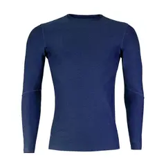 ANDESLAND OUTDOOR APPAREL - Polera Dry Fit Manga Larga Bangsi Azul Hombre