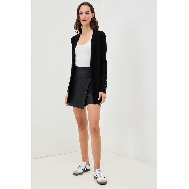 IO - Cardigan Negro Mujer Io