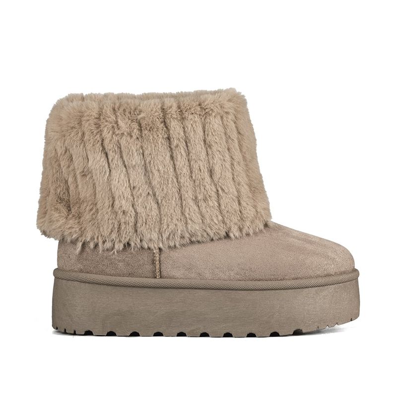 WEIDE - Botin Casual Mujer Vintage Moda Gamuza Con Felpa Weide SL23