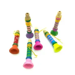 OEM - Set 2 Trompeta Madera Aprendizaje