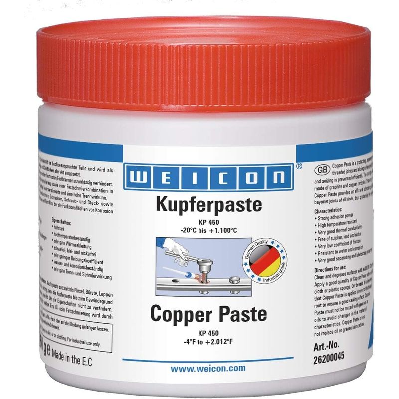WEICON - Pasta De Montaje Cobre 450 Grs Anti Size