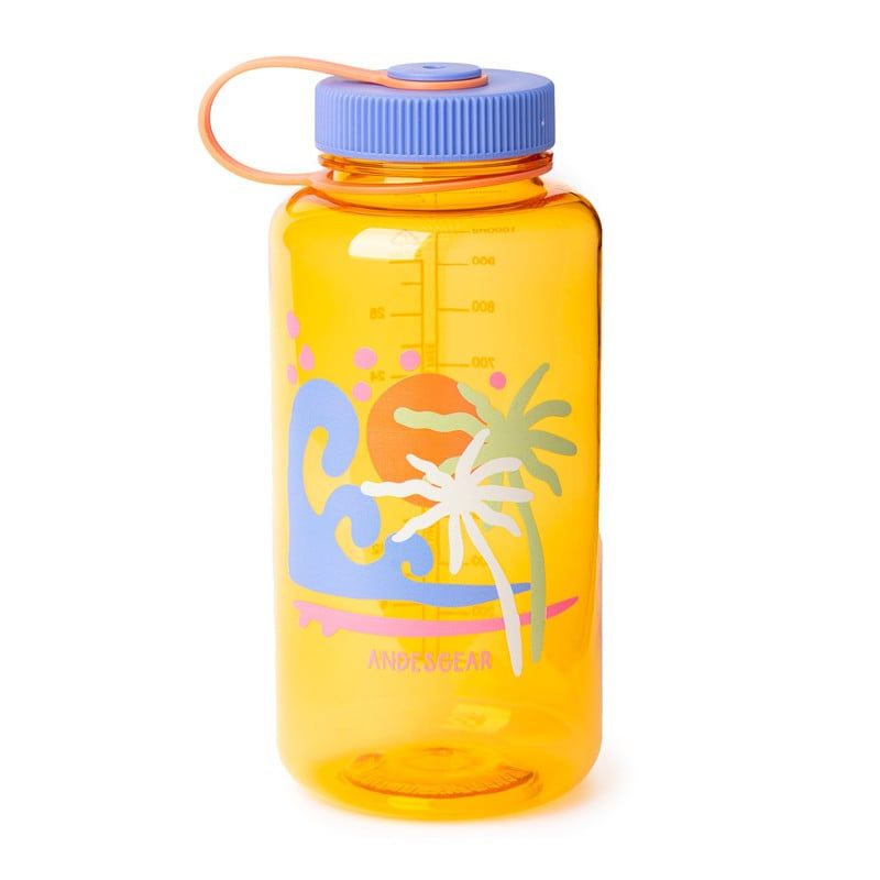 ANDESGEAR - Botella De Tritán 1L Unisex Adulto Amarillo