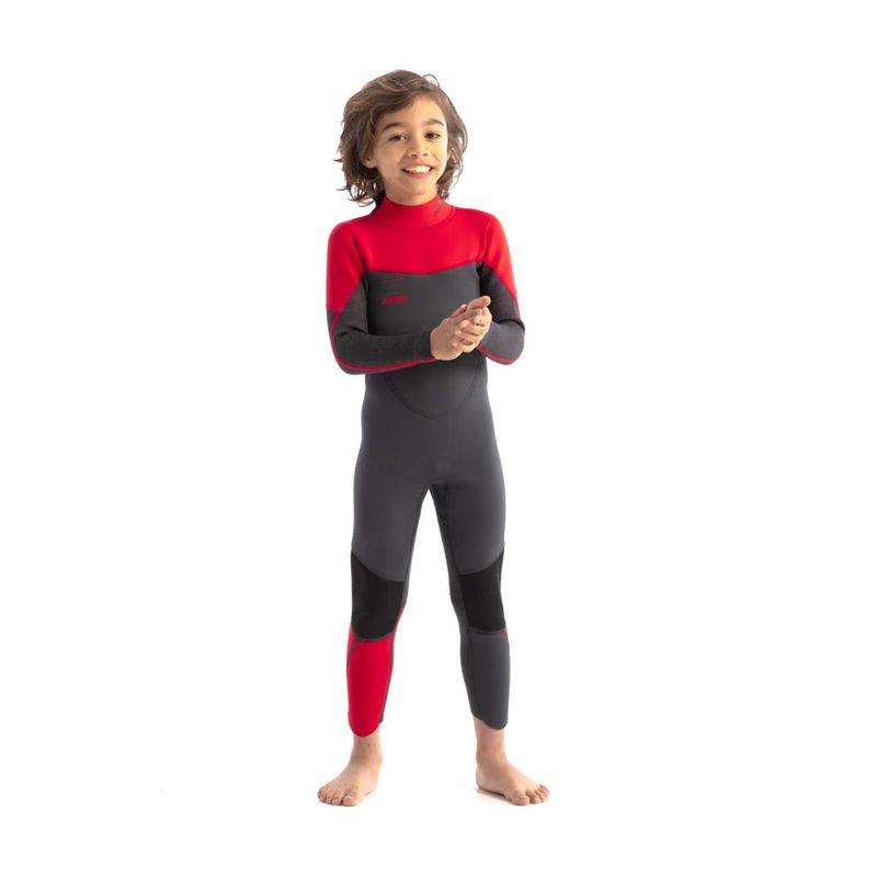 JOBE - Traje Agua Niños 32 Boston largo - Rojo - 152