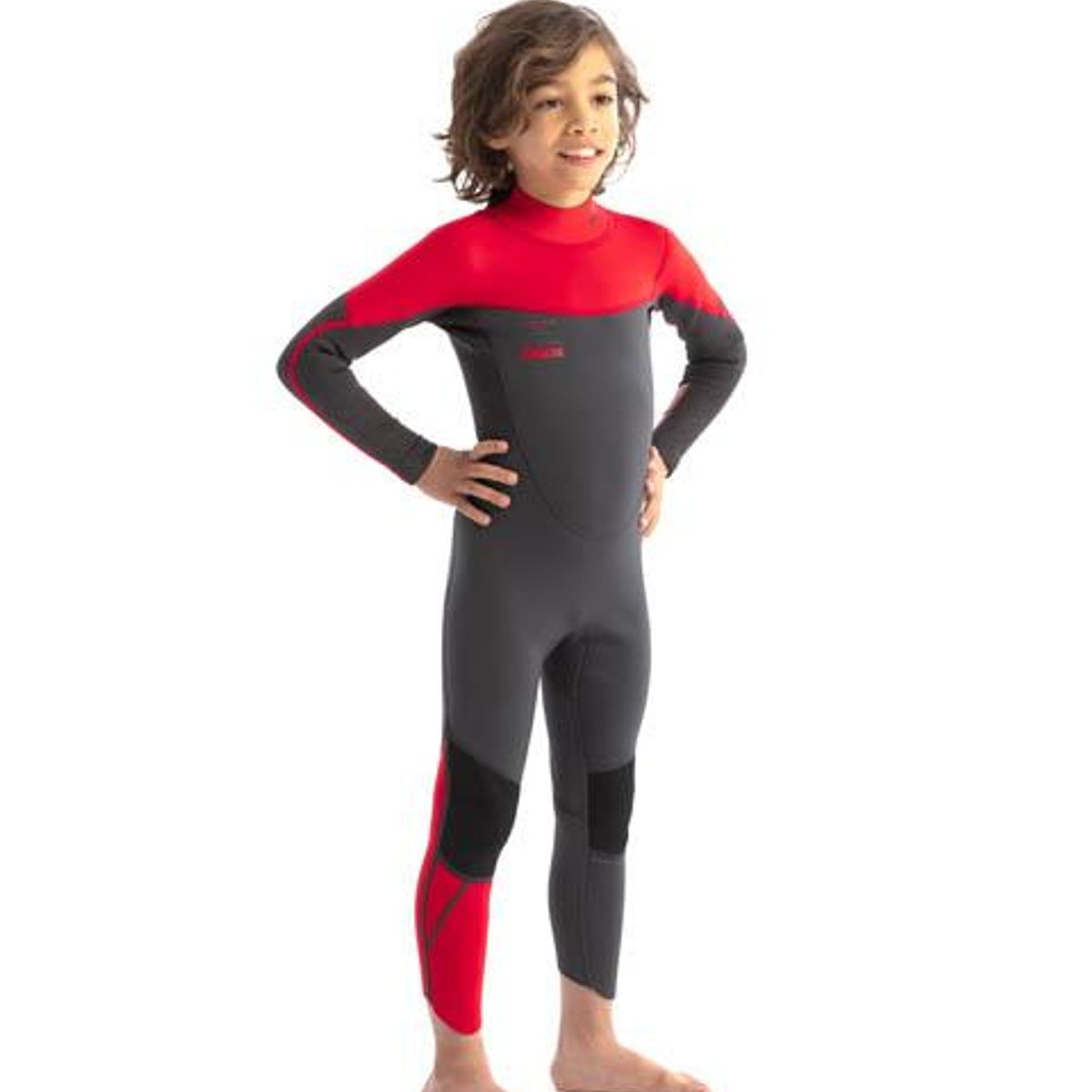 JOBE - Traje Agua Niños 32 Boston largo - Rojo - 152