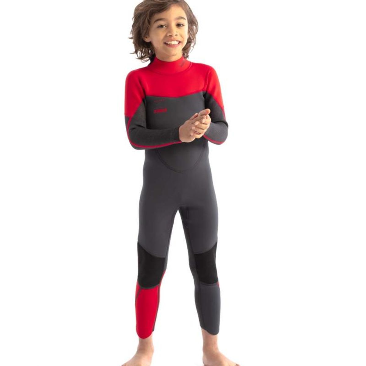 JOBE - Traje Agua Niños 32 Boston largo - Rojo - 152