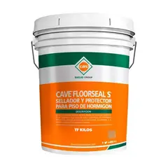 CAVE - FLOORSEAL S - Sellador de pisos Incoloro Tineta 17 Kg
