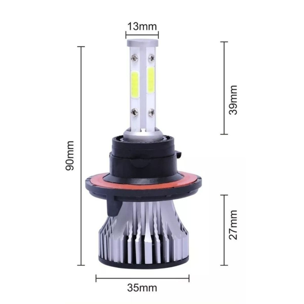 IRM - LUZ LED TURBO H7 PARA AUTO 15000 LM