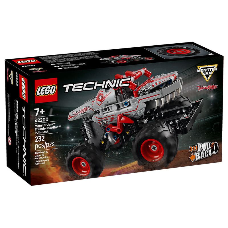 LEGO - LEGO Monster Jam™ ThunderROARus™ con Motor de Carga Manual