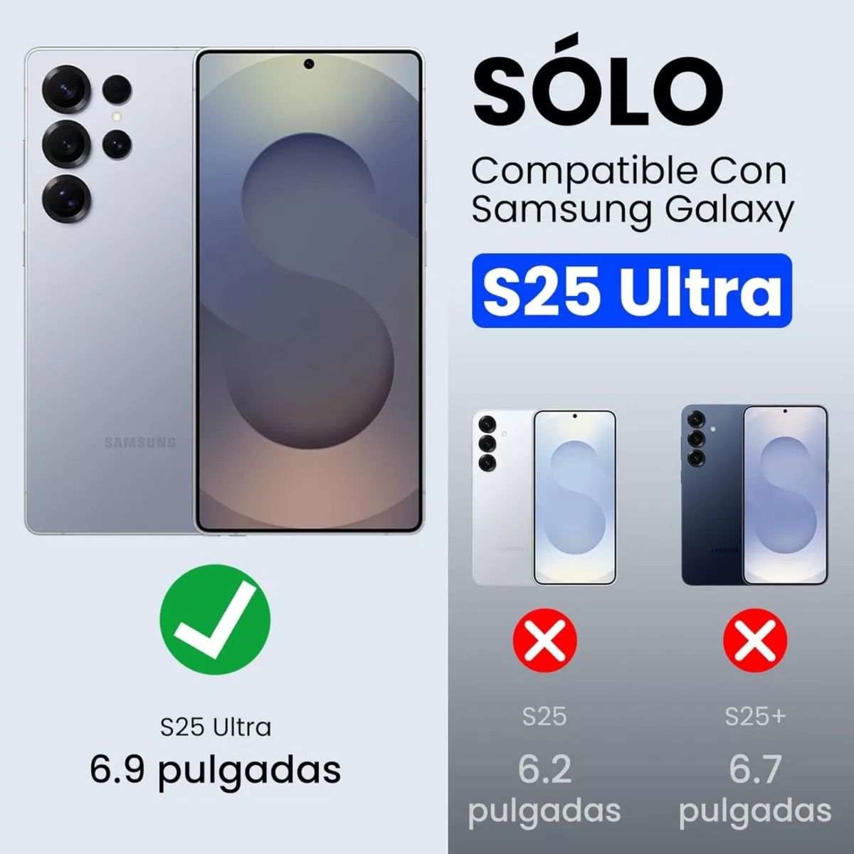 XUNDD - Carcasa para Samsung S25 Ultra Militar Grade Reforzada Antigolpes