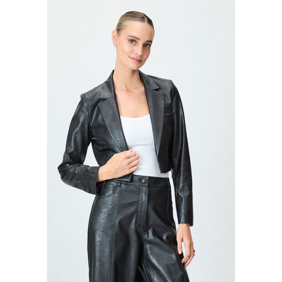 IO - Blazer Negro Mujer Io