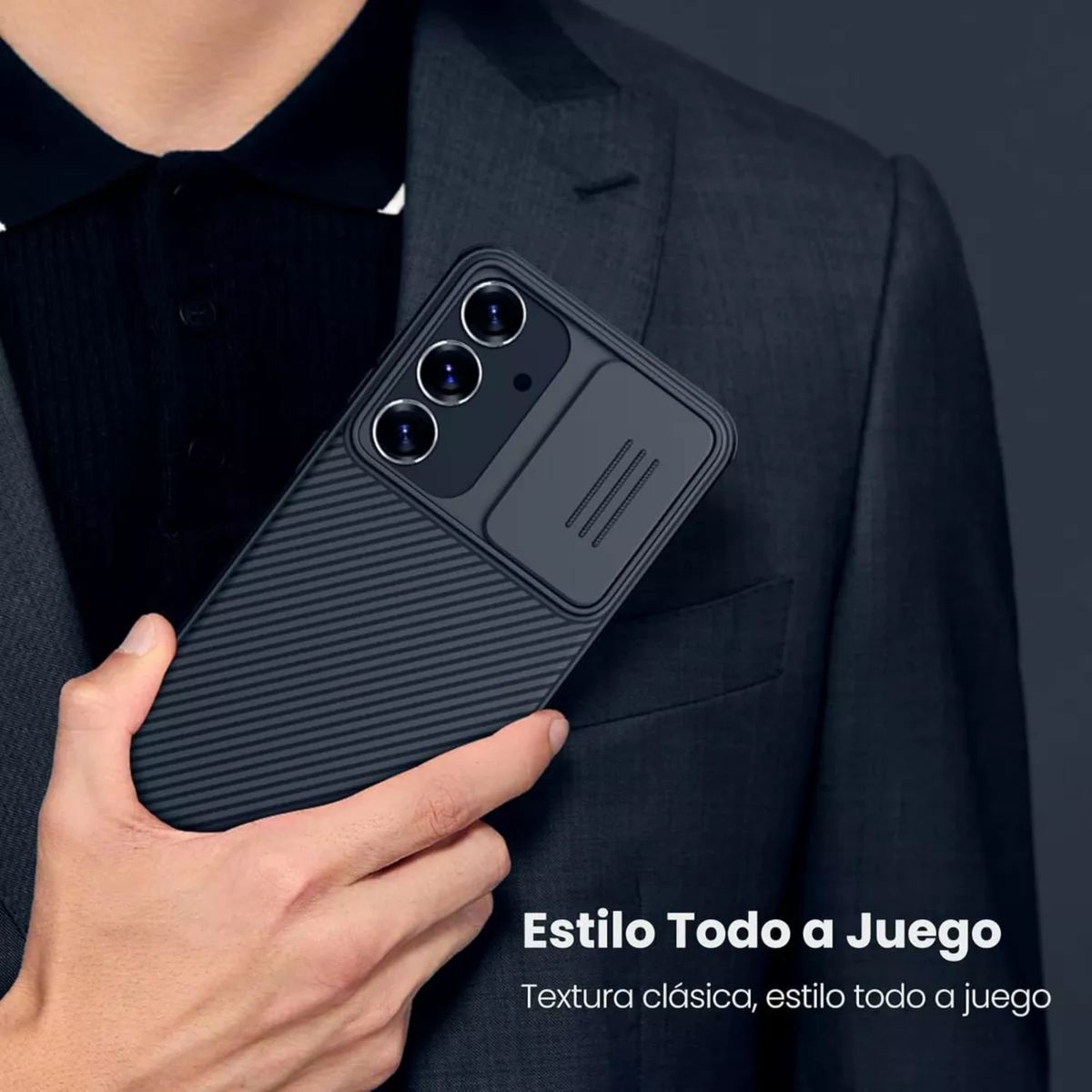 NILLKIN - Carcasa para Samsung S25 Nillkin Camshield Antigolpes