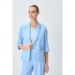 IO - Blazer Liso Celeste