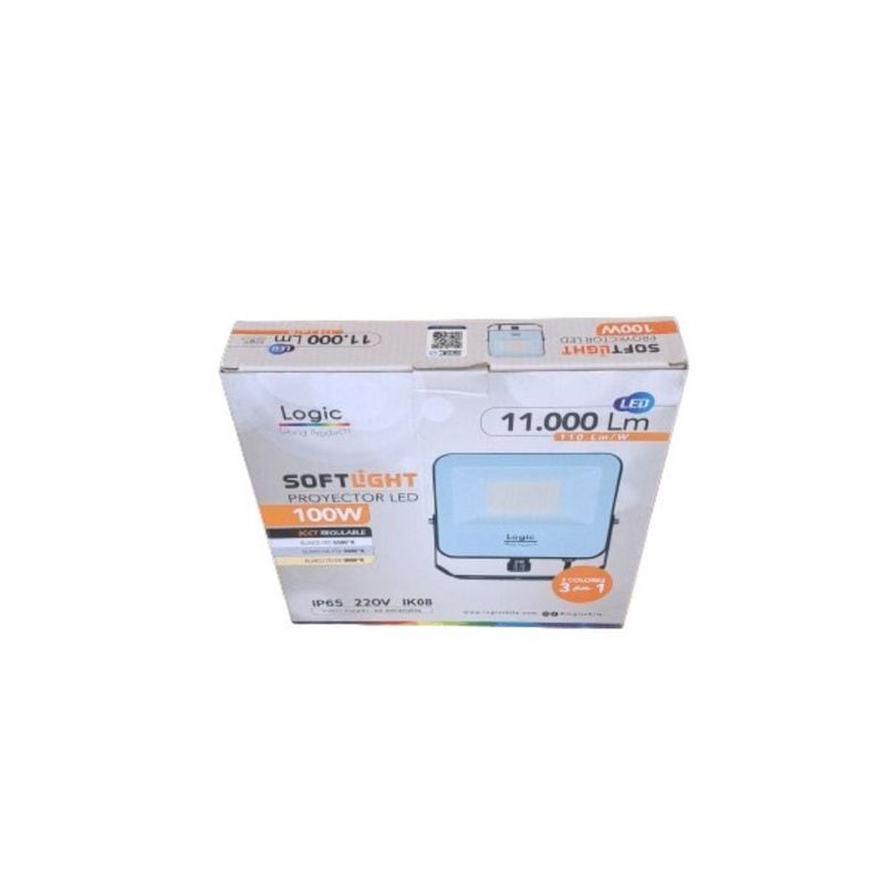 LOGIC - PROYECTOR LED SOFTLIGHT 100W TRES TONOS
