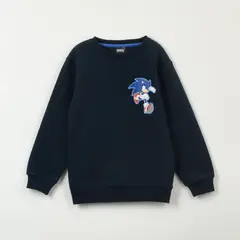 SONIC - Poleron Cerrado Niño Gotta Azul