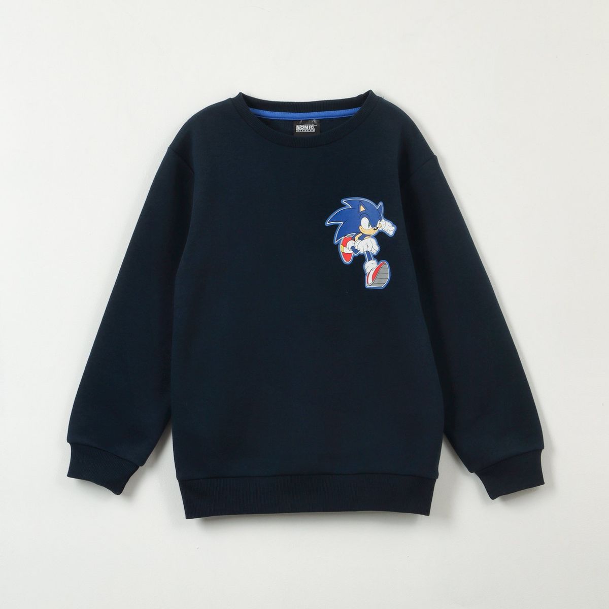 SONIC - Poleron Cerrado Niño Gotta Azul Sonic