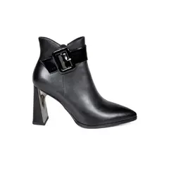 EDA MANZINI - Botín Mujer Asianne Negro