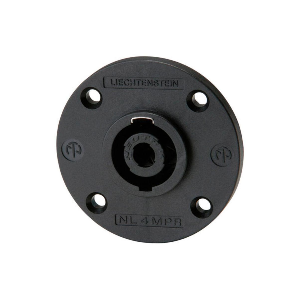 NEUTRIK - CHASIS SPEAKON REDONDO 4 POLOS Neutrik NL4MPR