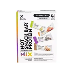 NOTCO - BARRAS DE PROTEINA NOTSNACK BAR MIX 4 SABORES 120GR -