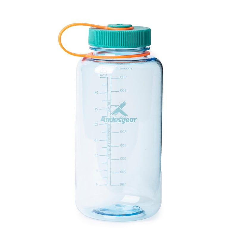 ANDESGEAR - Botella De Tritán 1L Unisex Adulto Verde