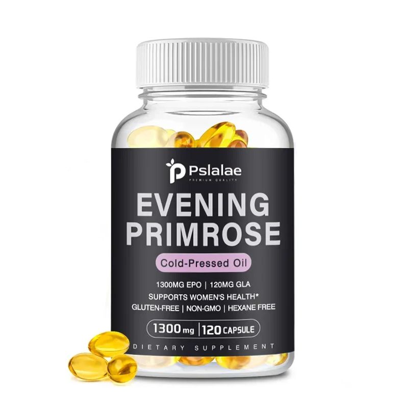 GENERICO - Evening Primrose Oil 1300mg Aceite De Onagra 120 Softgels