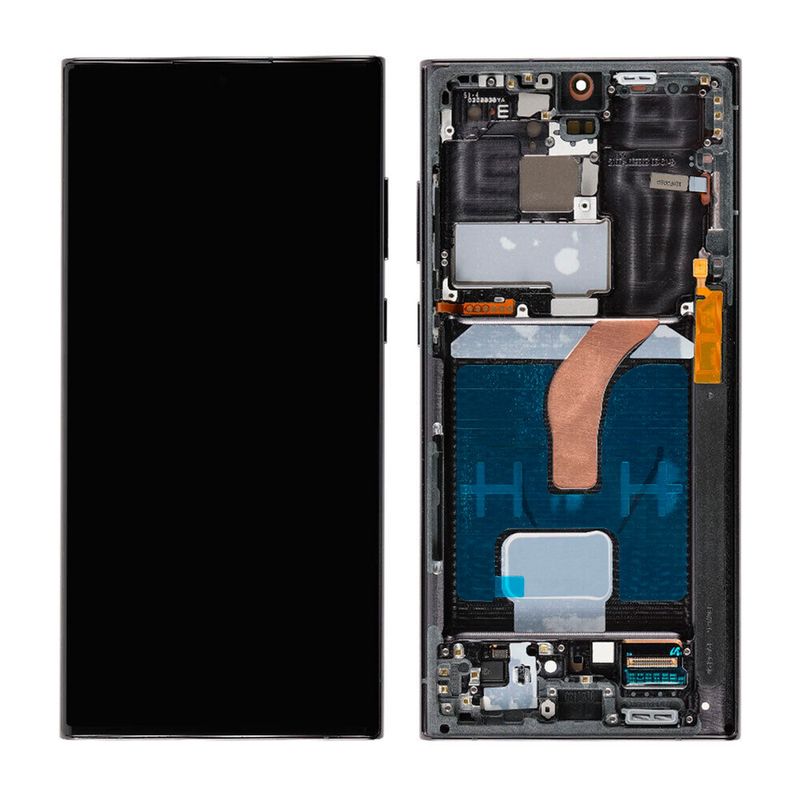 GENERICO - Pantalla Compatible con Samsung Galaxy S22 Ultra OLED C/M