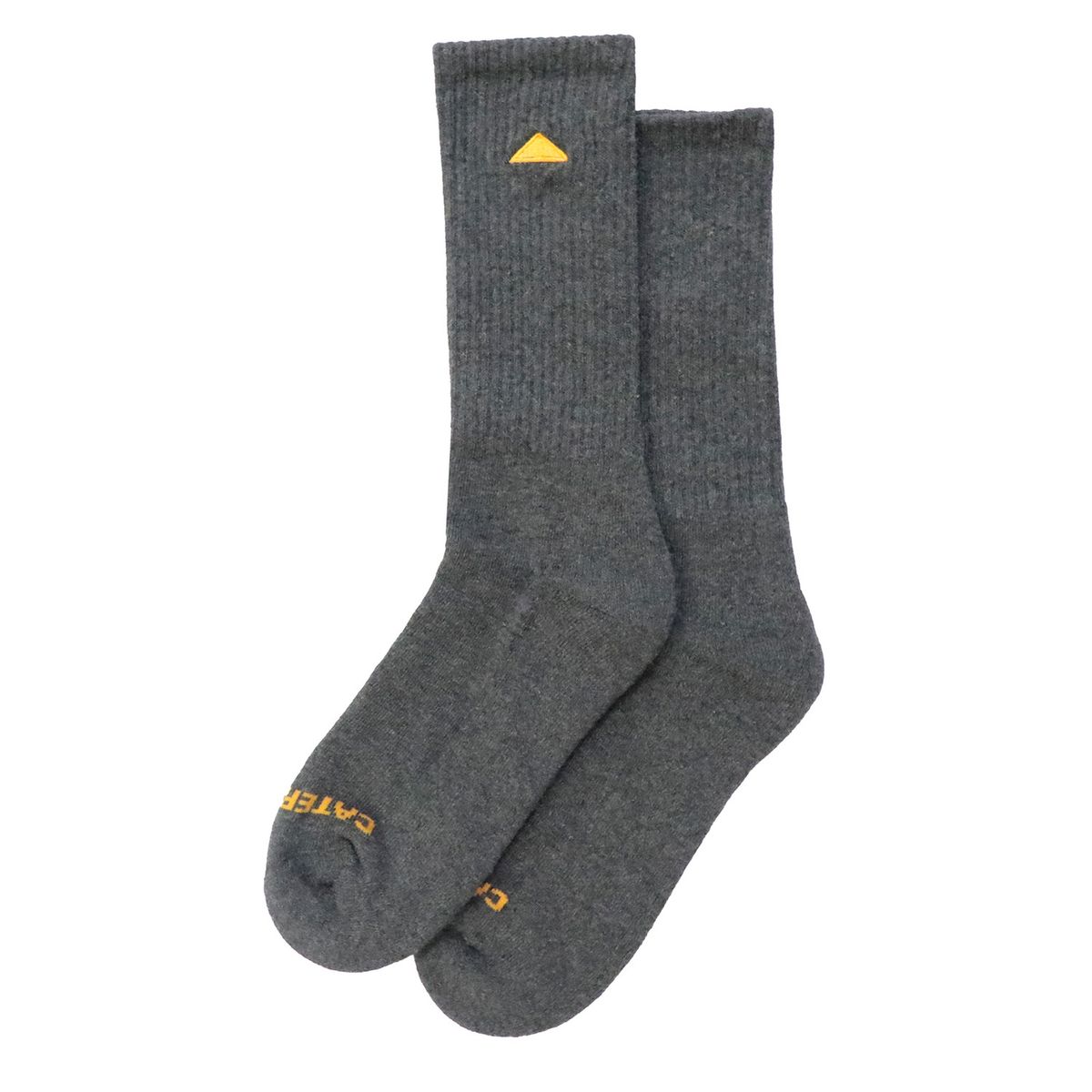 CAT - Calcetin Gris Cat Basics Crew Sock Unisex CAT