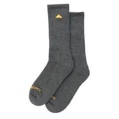 CAT - Calcetin Gris Basics Crew Sock Unisex